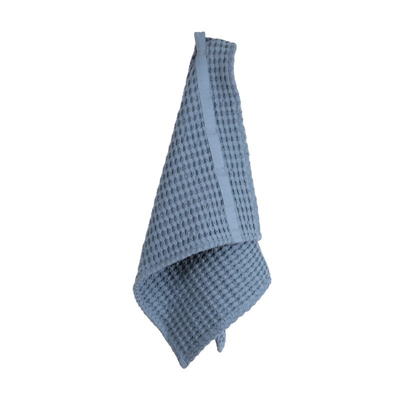 Big Waffle Hand Towel - 510 Grey blue