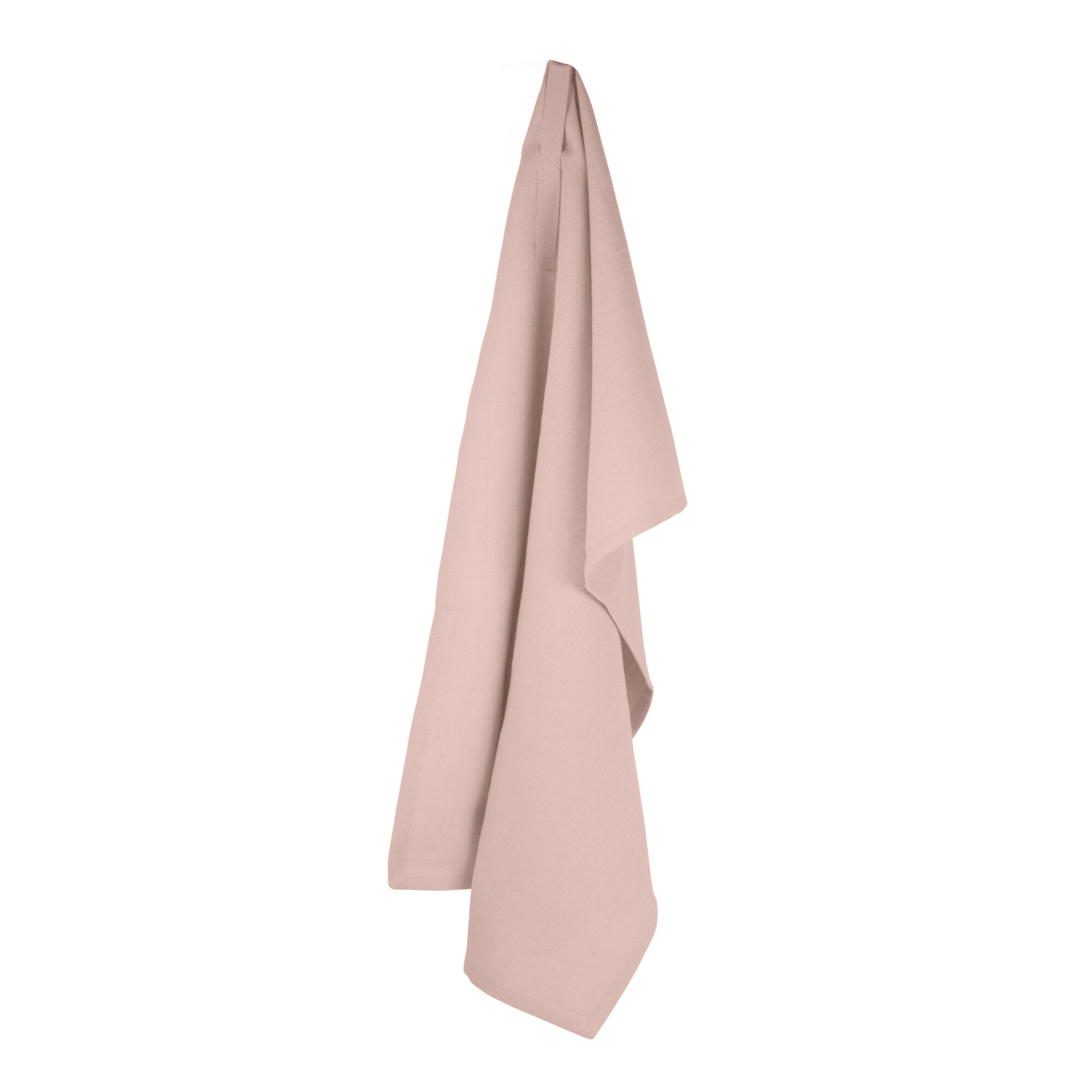 The Organic Company Kitchen Towel Herringbone 331 Pale rose