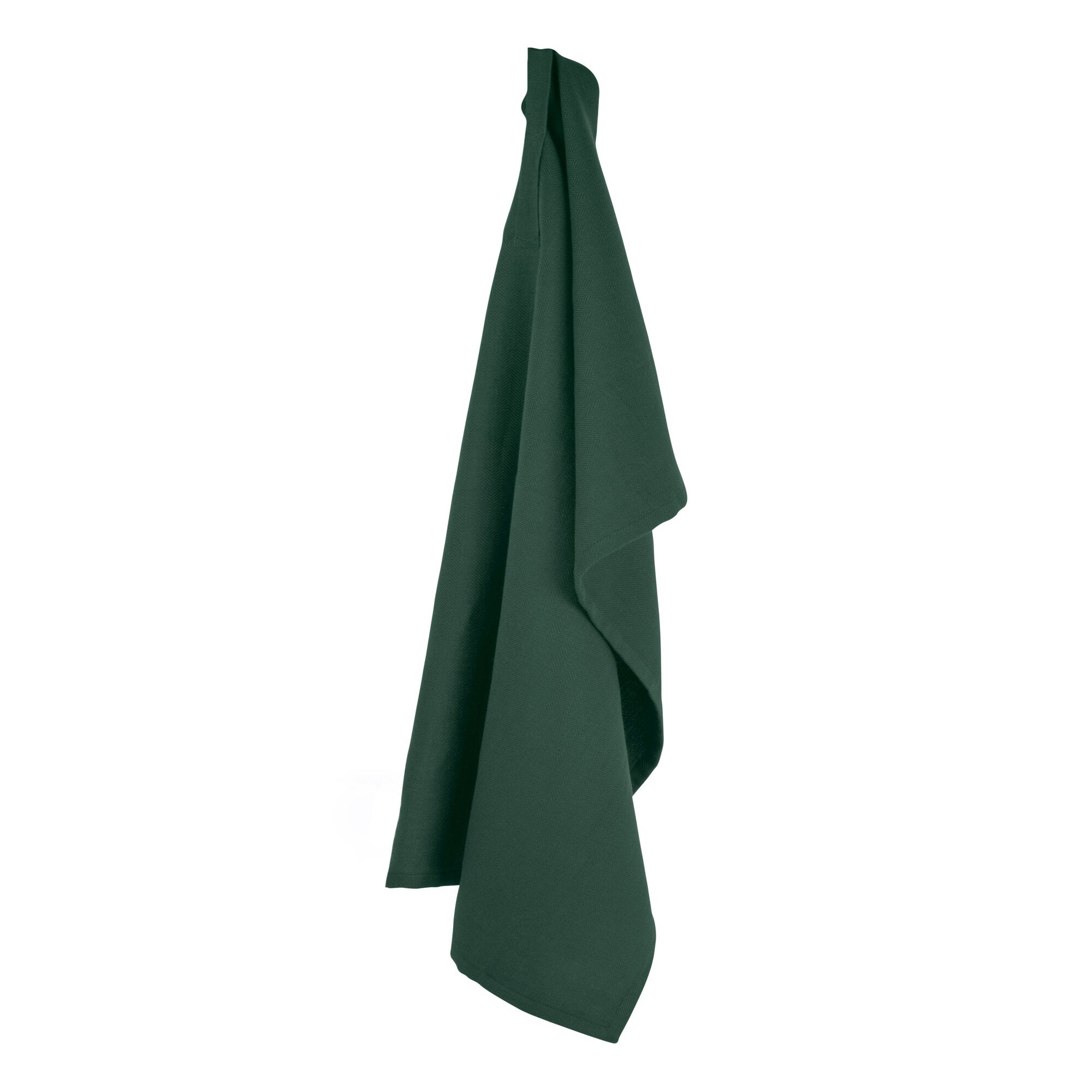 The Organic Company Kitchen Towel Herringbone 400 Dark green