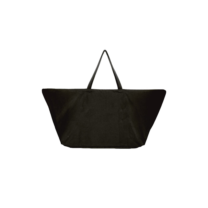 The Organic Company Big Long Bag Heavy canvas 100 Black