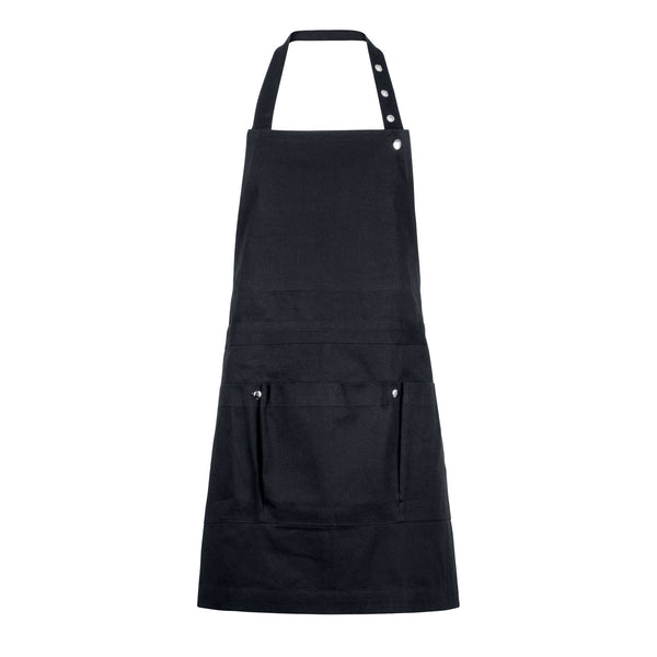 The Organic Company Creative and Garden Apron Canvas 100 Black