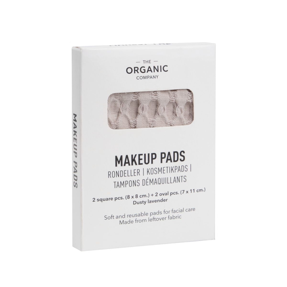 Big Waffle Makeup Pads - 340 Dusty lavender