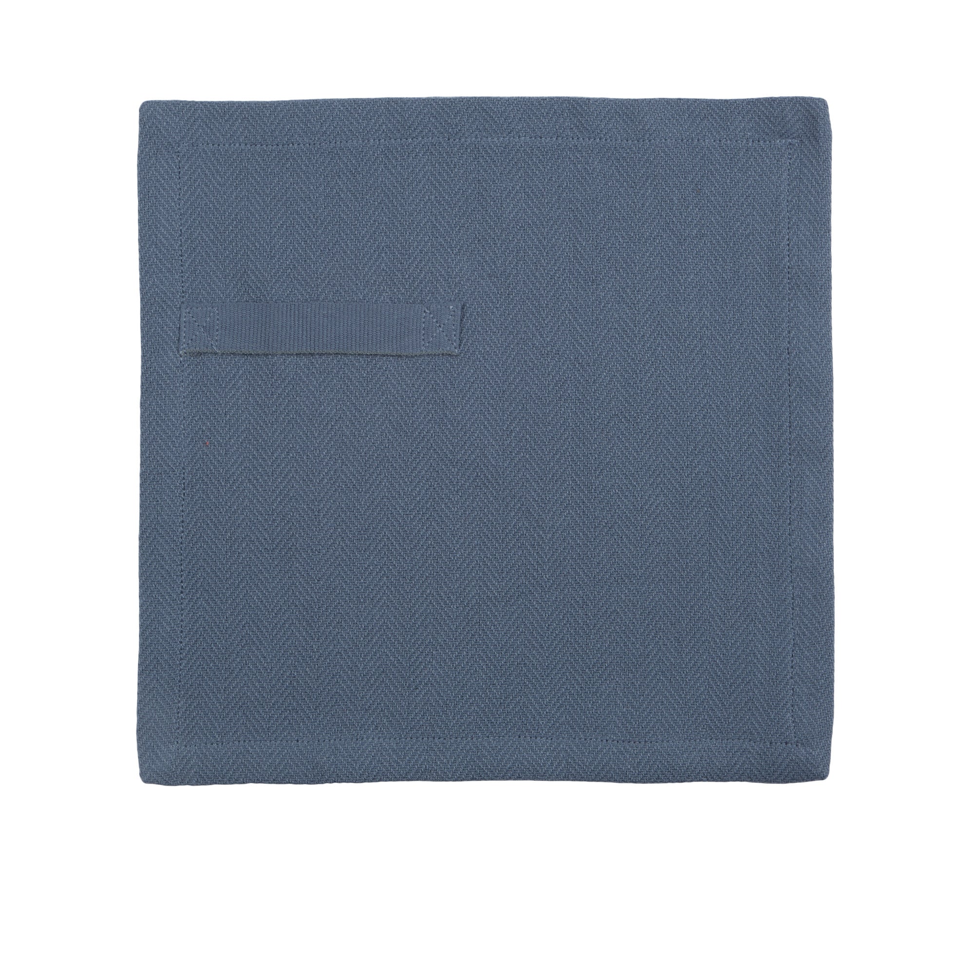 The Organic Company Everyday Napkin Herringbone 510 Grey blue