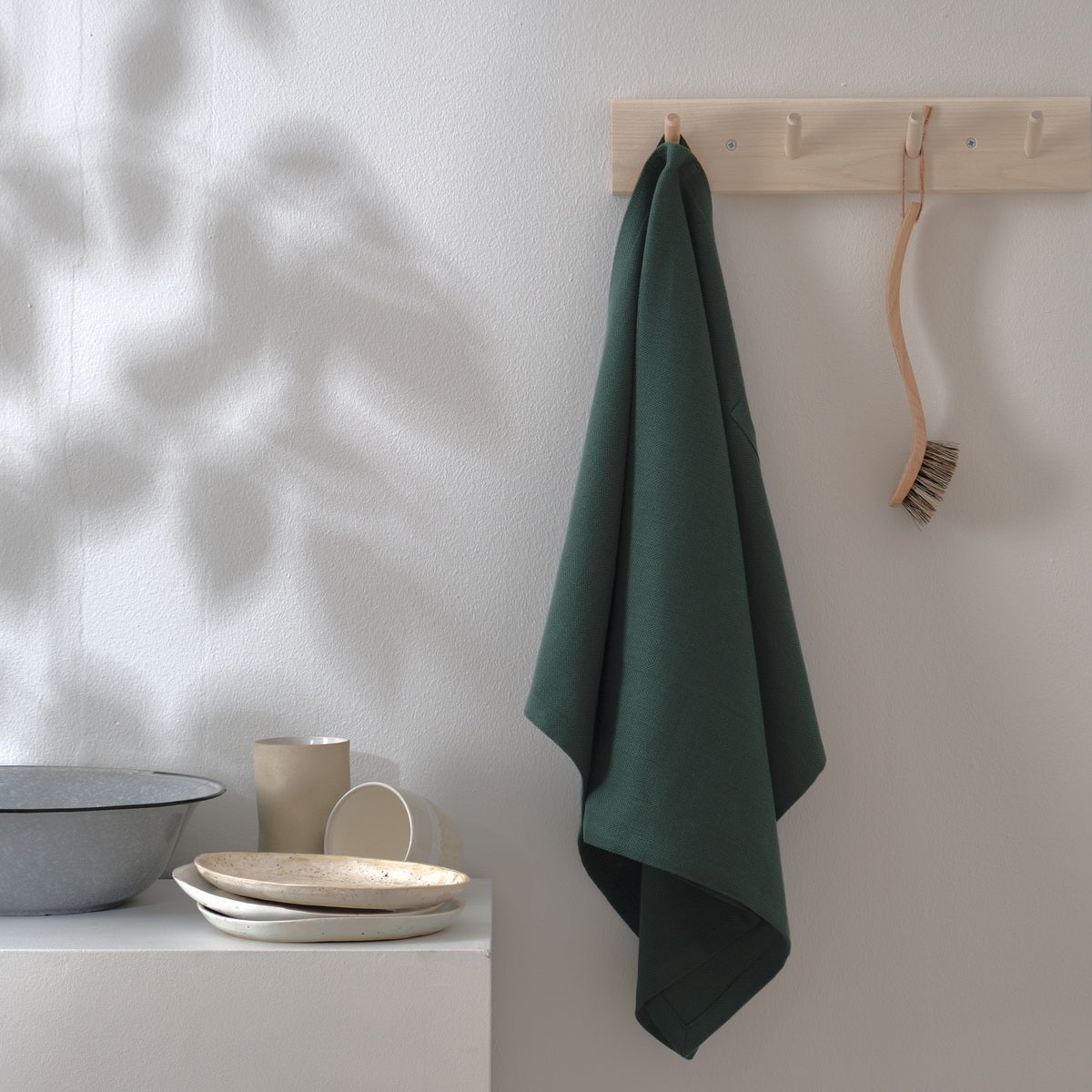 Kitchen Towel - 400 Dark green