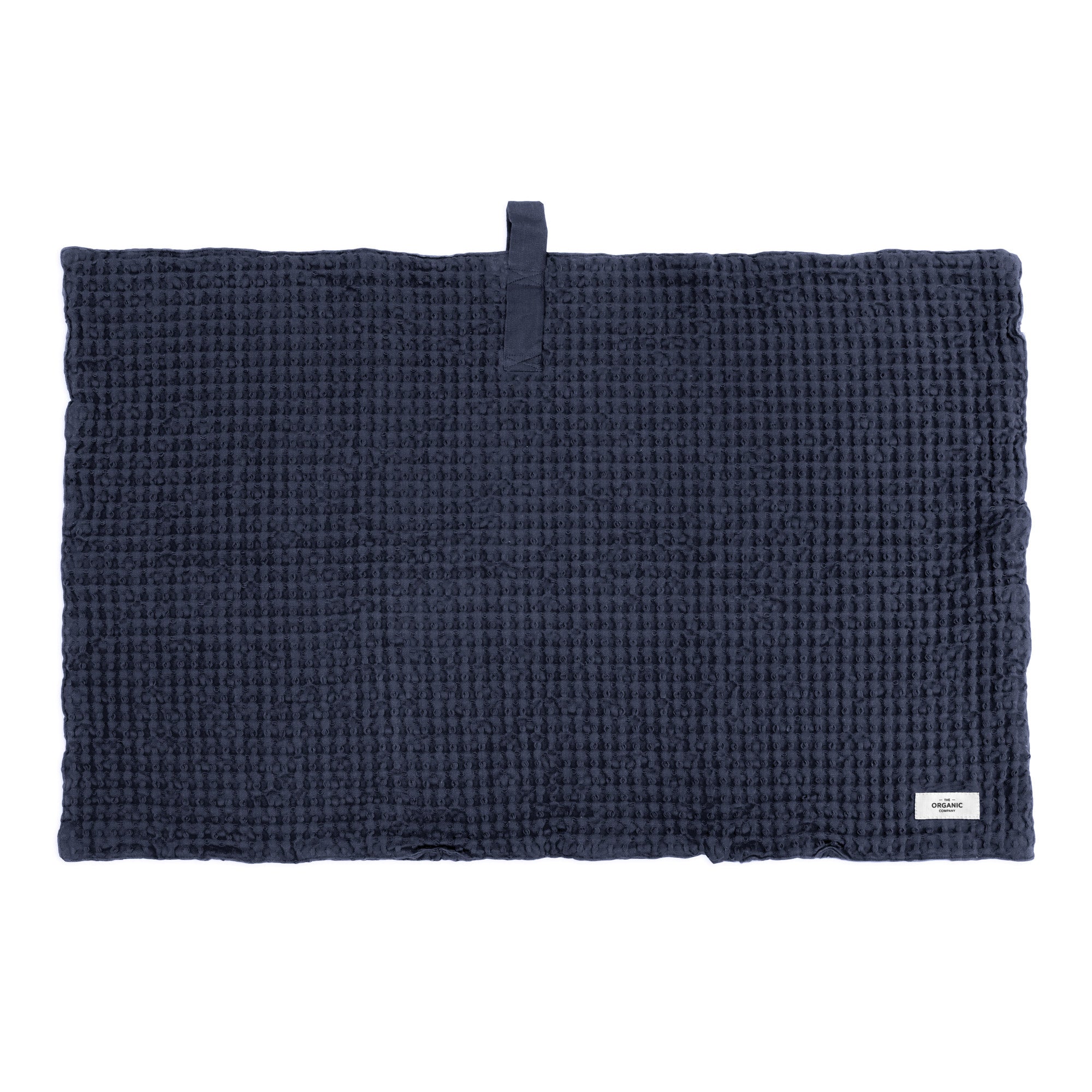 The Organic Company Big Waffle Bath Mat - 80 x 55 cm Big Waffle 500 Dark blue