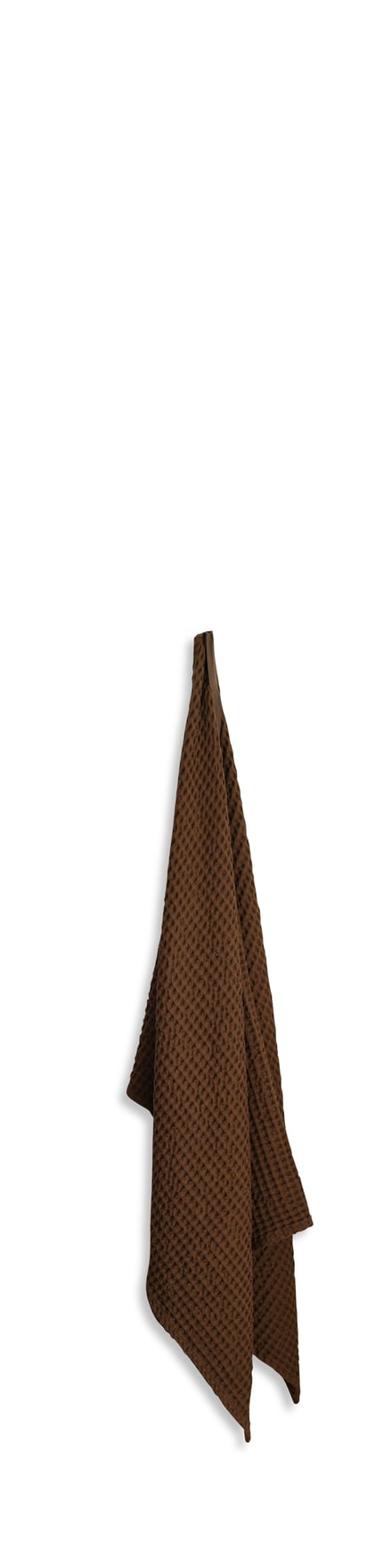 Big Waffle large hand towel - 240 Teak