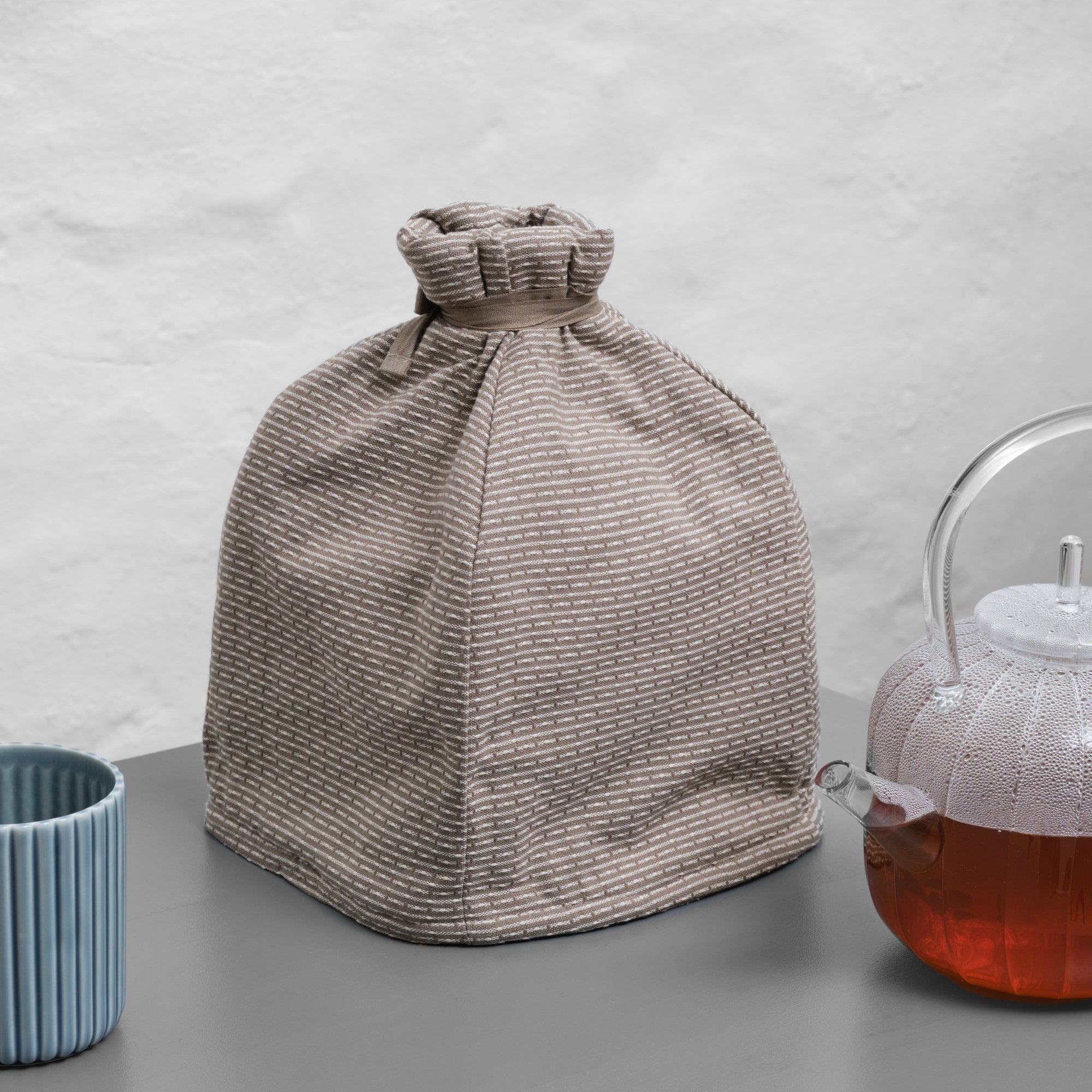 The Organic Company Tea Cosy Piqué 226 Clay stone