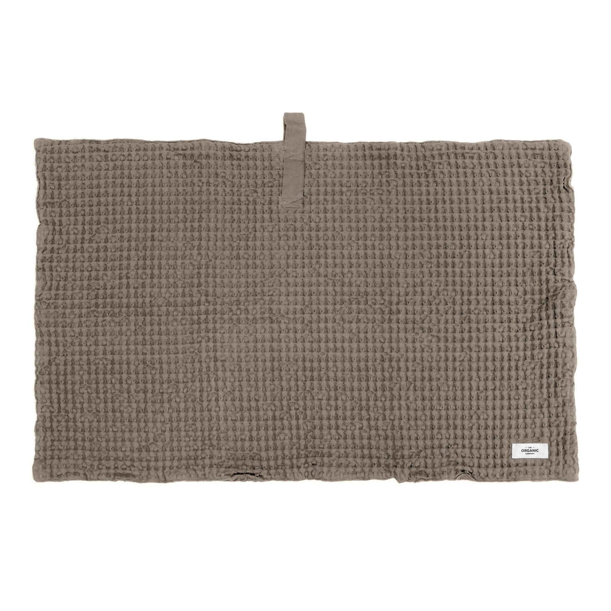 The Organic Company Big Waffle Bath Mat - 80 x 55 cm Big Waffle 225 Clay