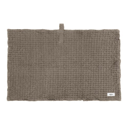 The Organic Company Big Waffle Bath Mat - 80 x 55 cm Big Waffle 225 Clay