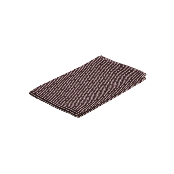 The Organic Company Kitchen Cloth Piqué 395 Maroon stone