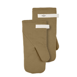 The Organic Company Oven Mitts Large Canvas 215 Khaki