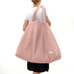 The Organic Company Big Long Bag Heavy canvas 331 Pale rose