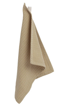 The Organic Company Kitchen Cloth Piqué 216 Khaki stone