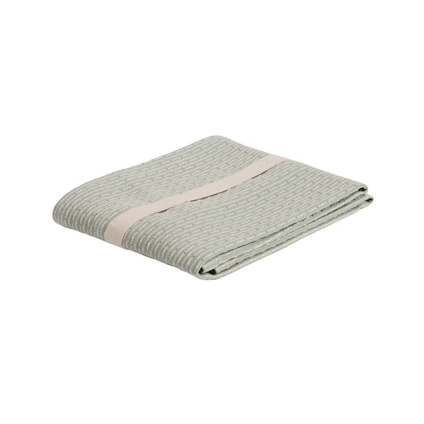 The Organic Company Little Towel - 35 x 60 cm Piqué 420 Evening bay