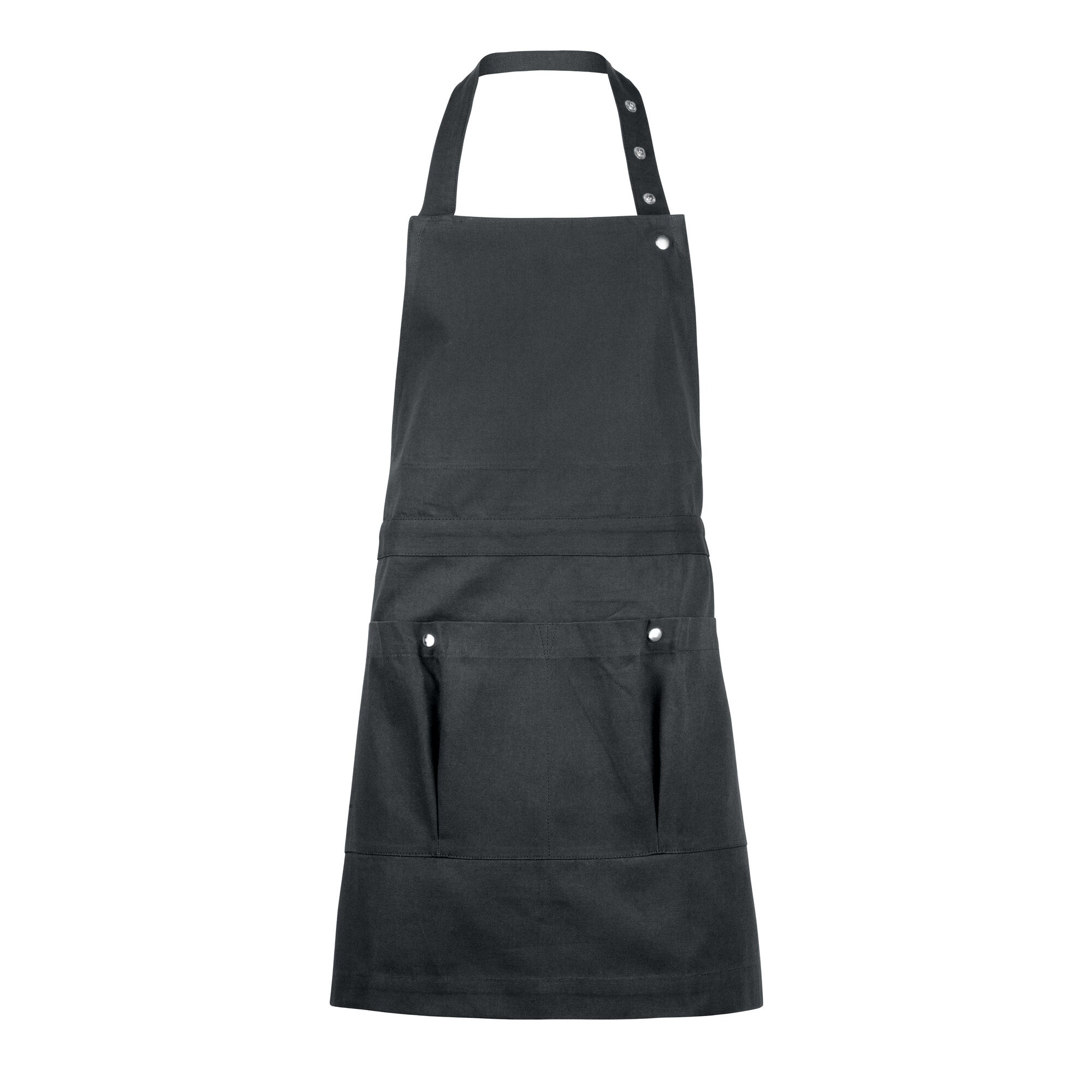 The Organic Company Creative and Garden Apron Canvas 110 Dark grey