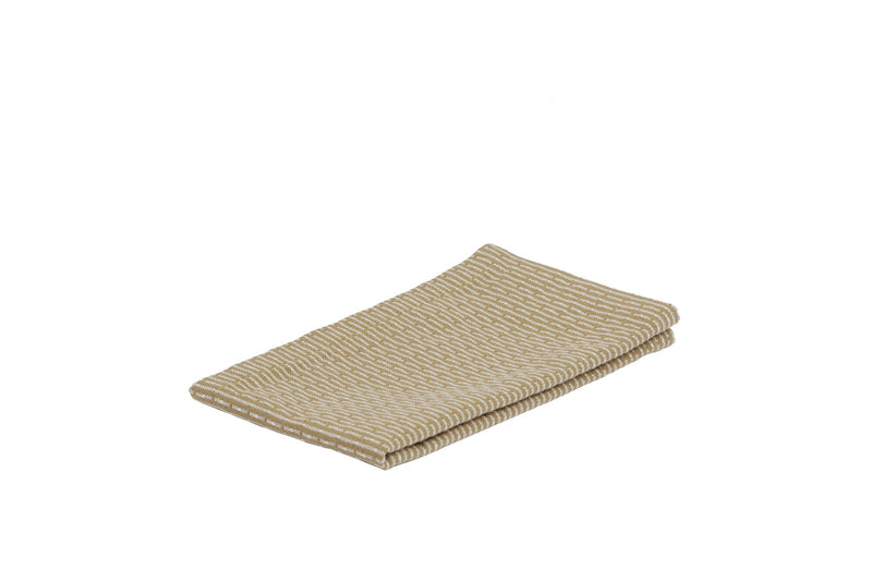 The Organic Company Kitchen Cloth Piqué 216 Khaki stone