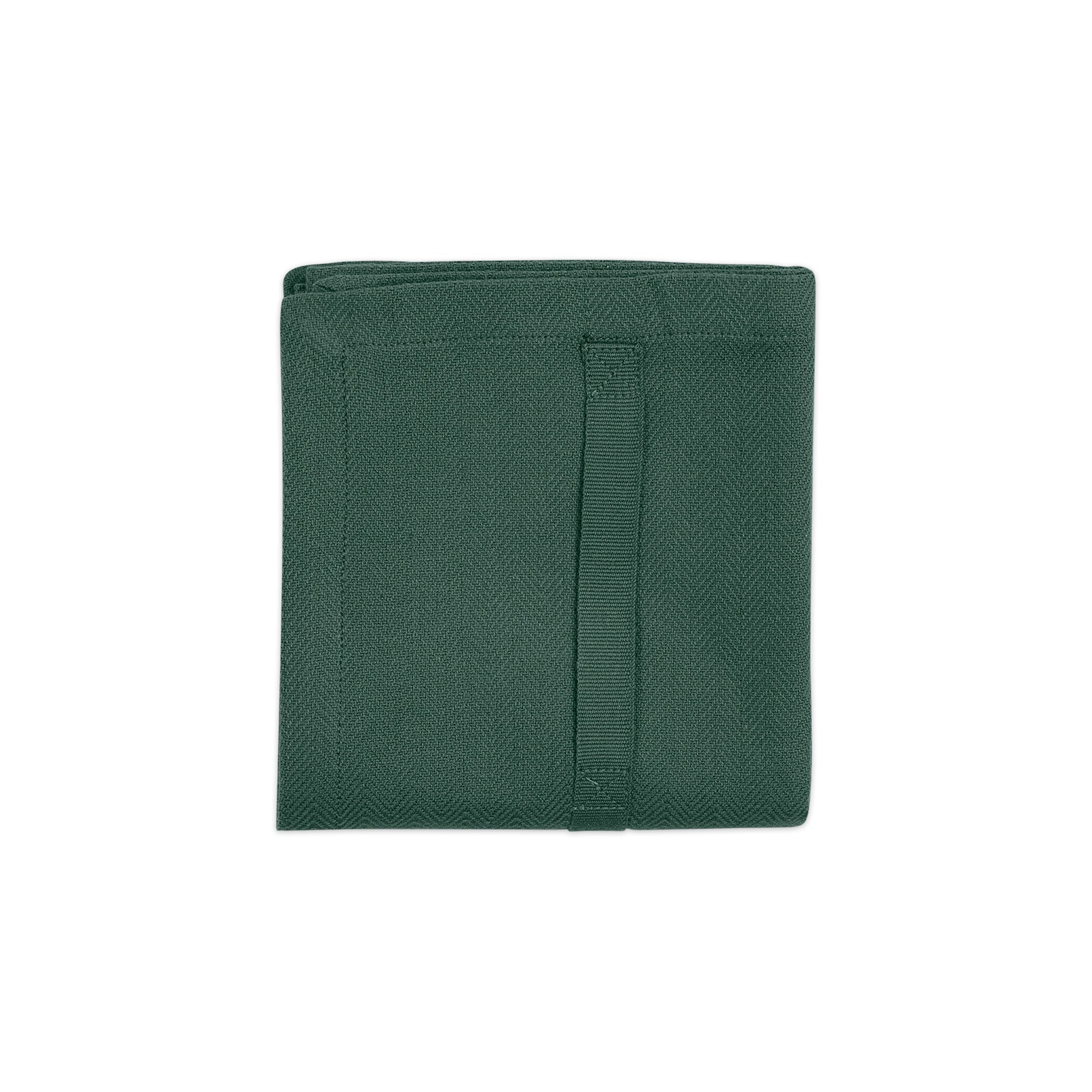 The Organic Company Kitchen Towel Herringbone 400 Dark green