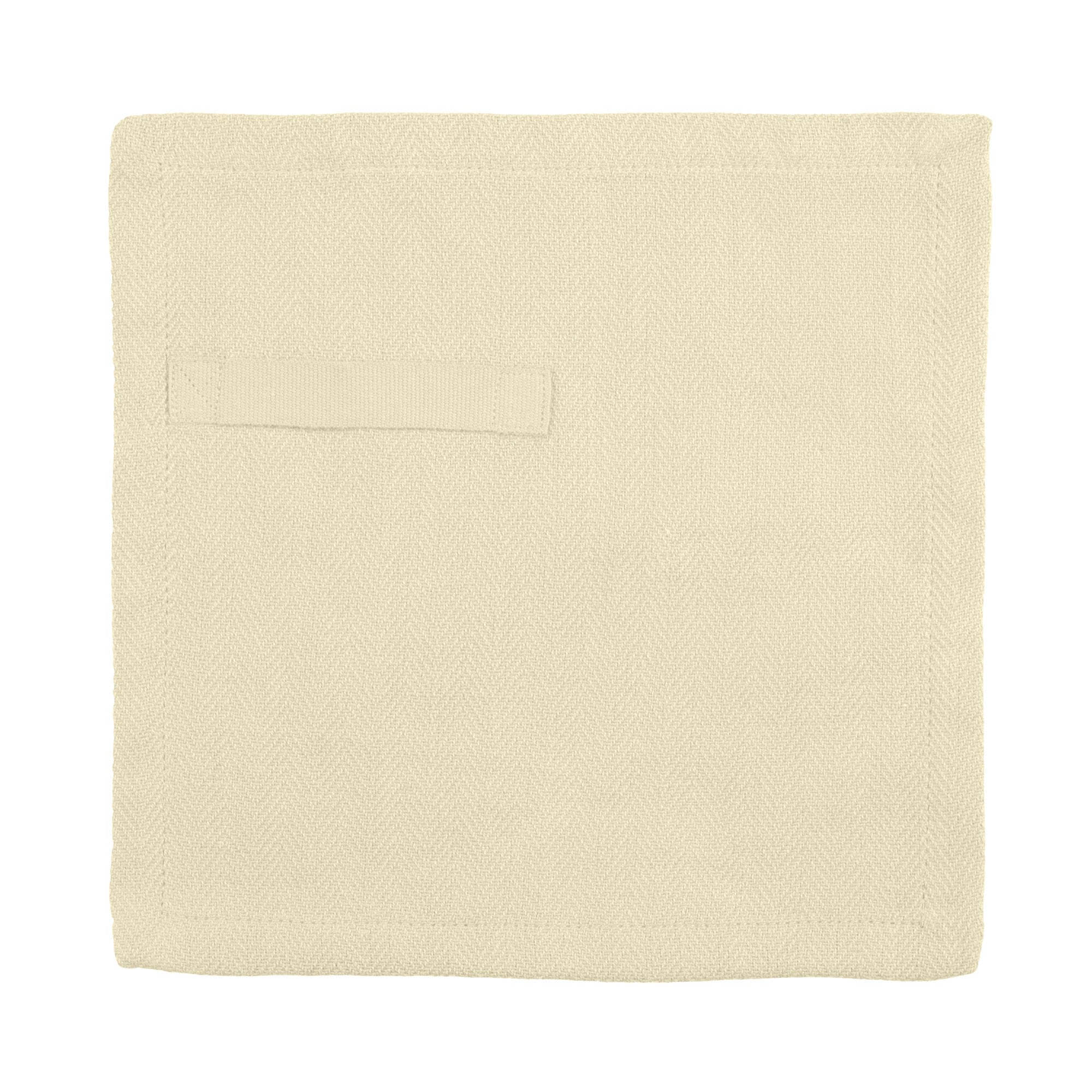 The Organic Company Everyday Napkin Herringbone 210 Pale yellow