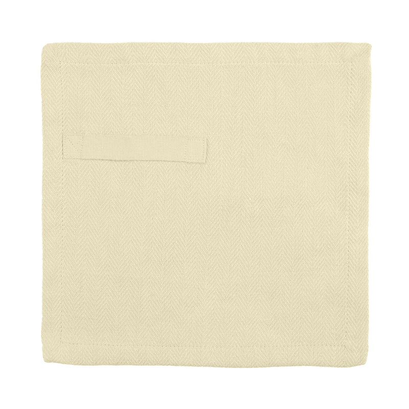 The Organic Company Everyday Napkin Herringbone 210 Pale yellow