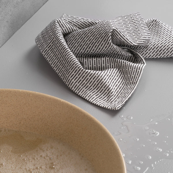 The Organic Company Kitchen Cloth Piqué 180 Morning grey