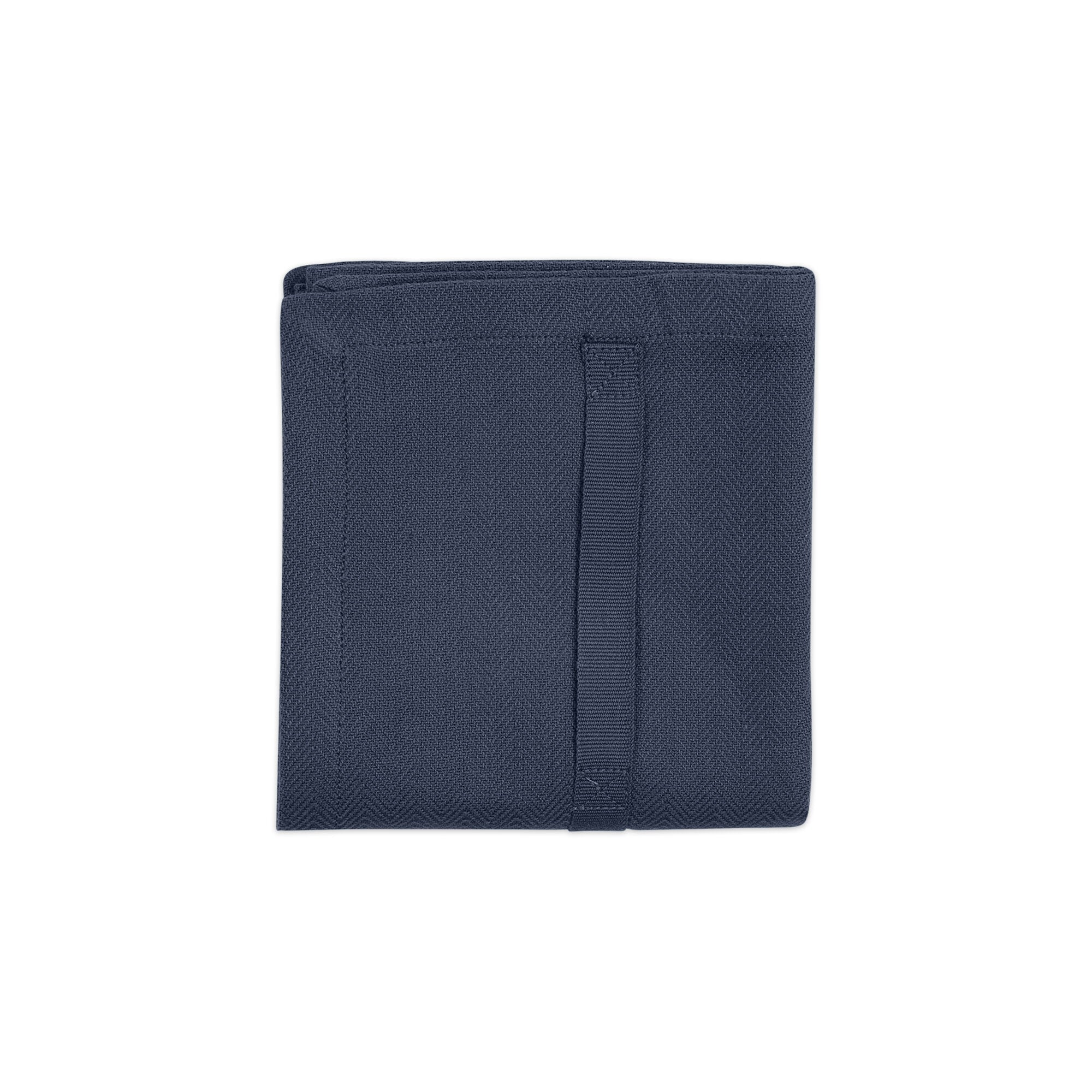 The Organic Company Kitchen Towel Herringbone 500 Dark blue