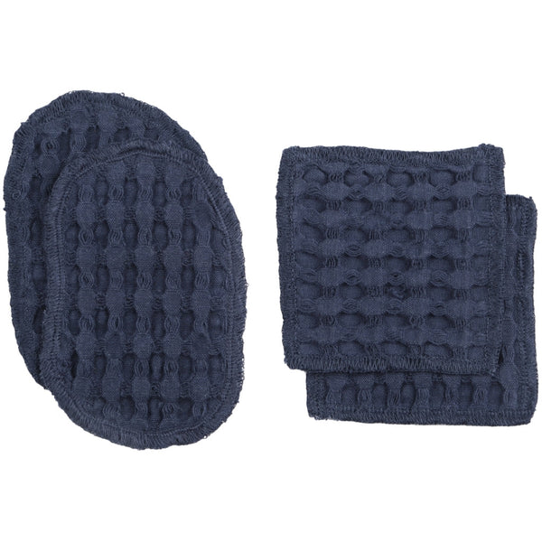 The Organic Company Big Waffle Makeup Pads Big Waffle 500 Dark blue