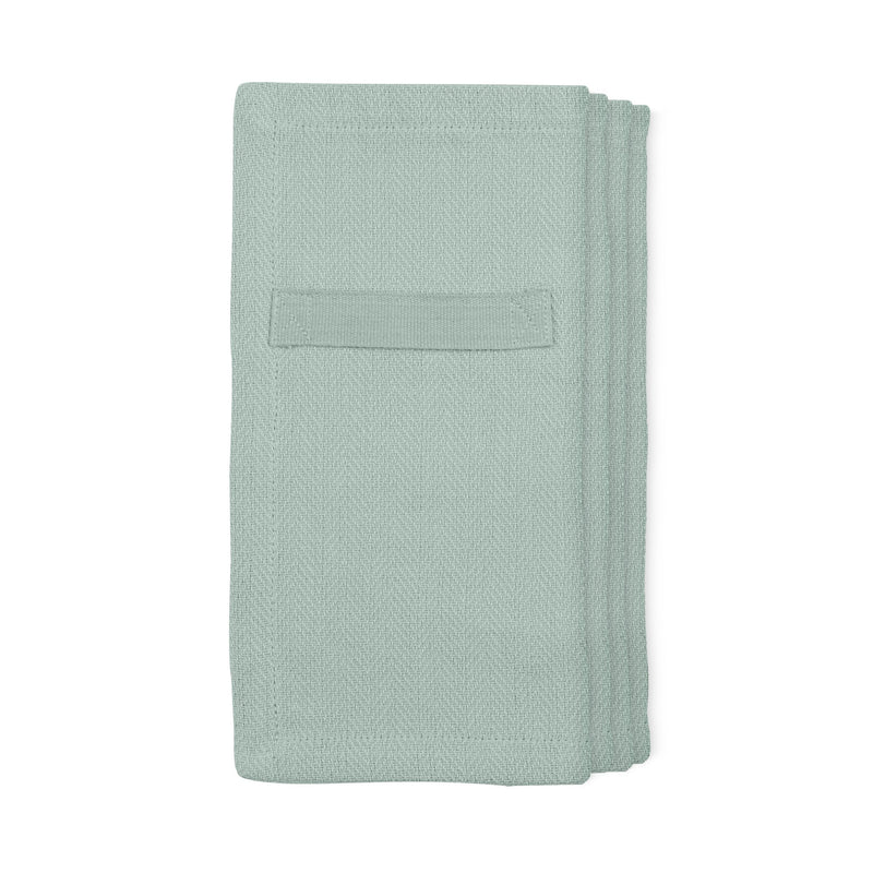 The Organic Company Everyday Napkin Herringbone 410 Dusty Mint