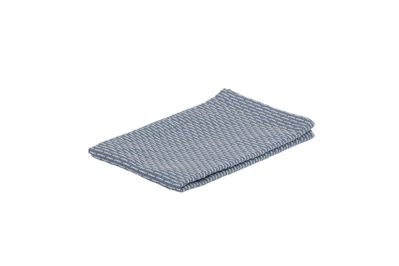 The Organic Company Kitchen Cloth Piqué 511 Grey blue stone