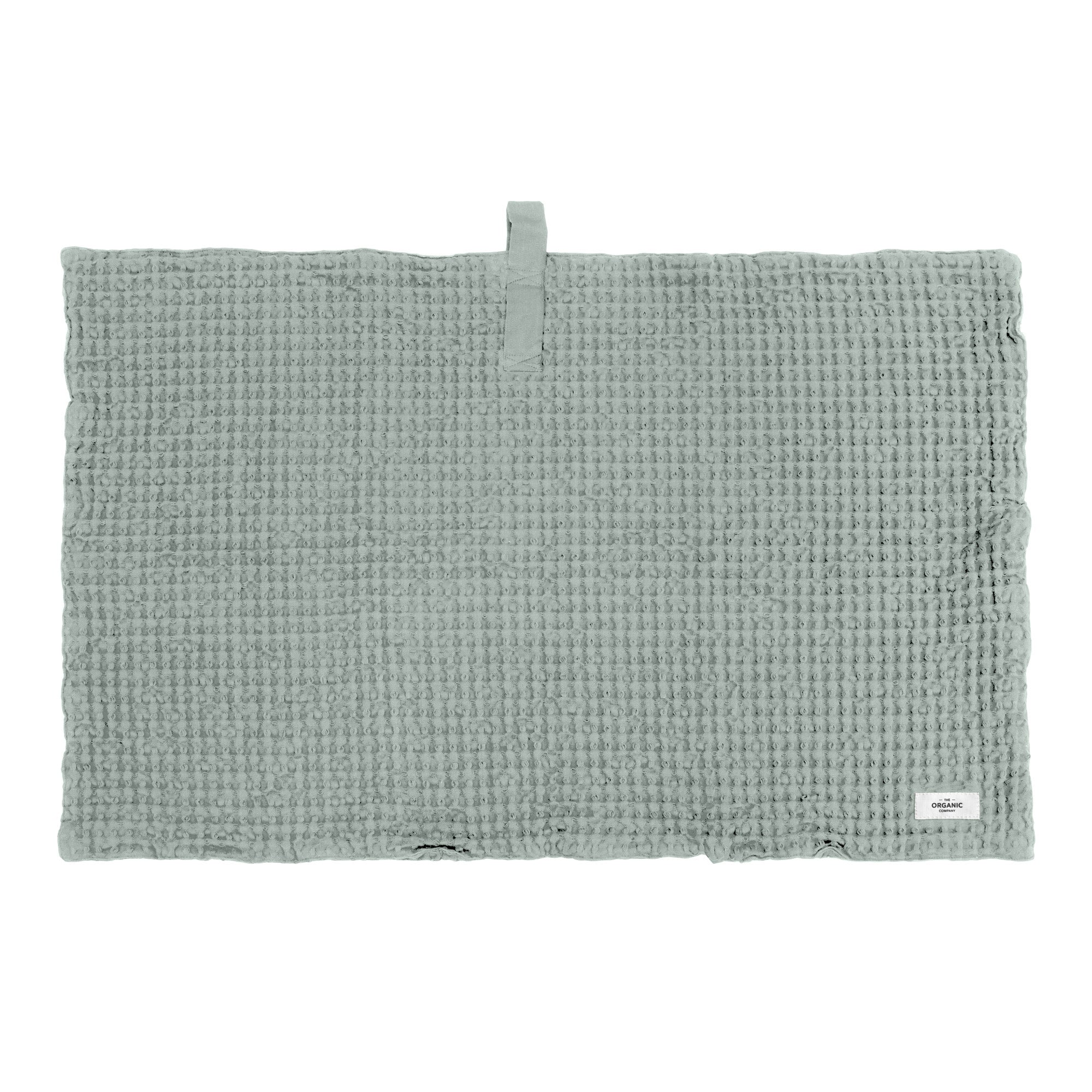 The Organic Company Big Waffle Bath Mat - 80 x 55 cm Big Waffle 410 Dusty Mint