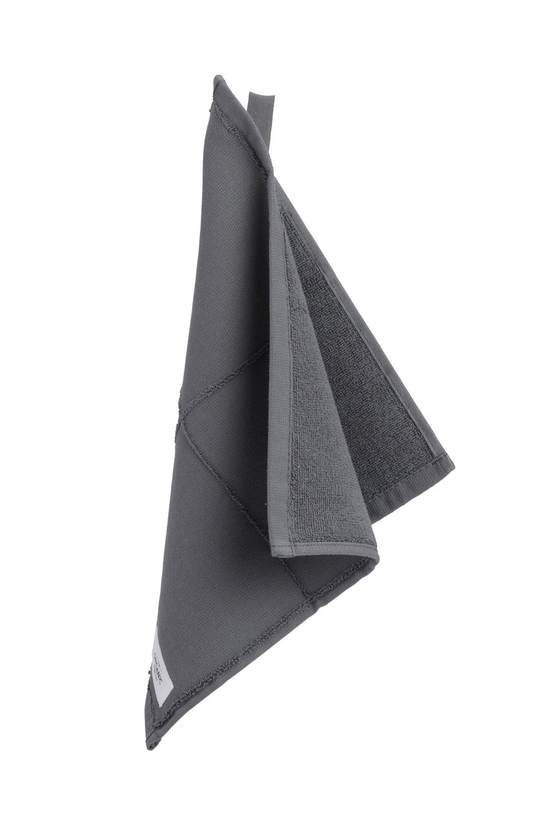 The Organic Company CALM Wash Cloths TerryPlain 110 Dark grey