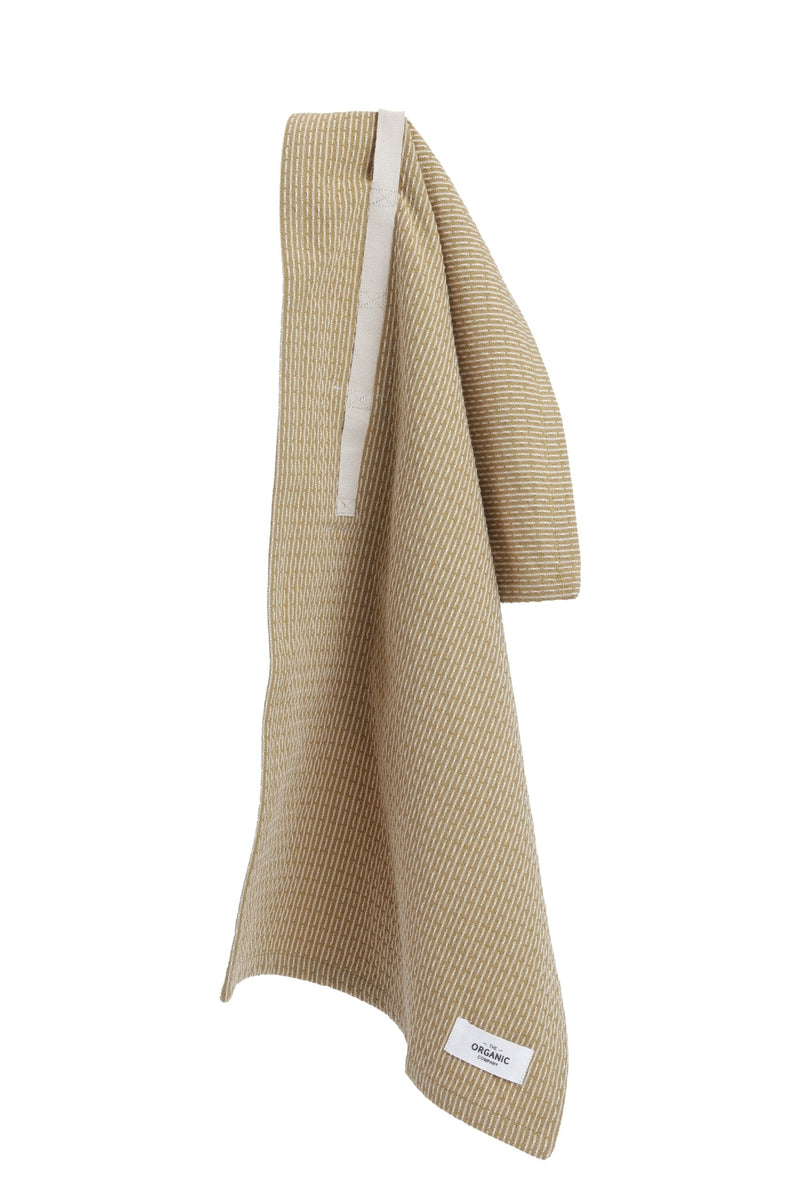 The Organic Company Little Towel II Piqué 216 Khaki stone