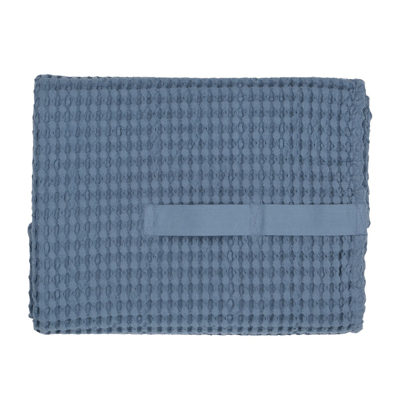 Big Waffle Towel and Blanket - 510 Grey blue