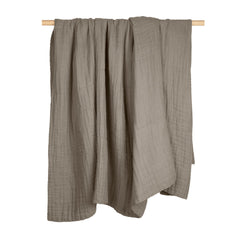 The Organic Company 6-Layer Soft Blanket Gauze 225 Clay