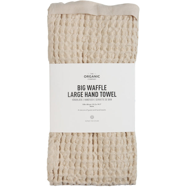 Big Waffle large hand towel - 225 Clay