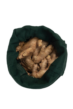 The Organic Company Food Bag - Medium Gauze 400 Dark green